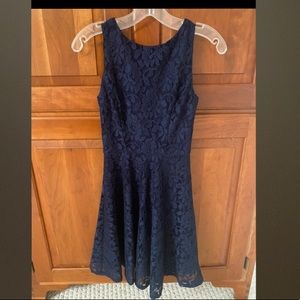 Blue Lace Dress